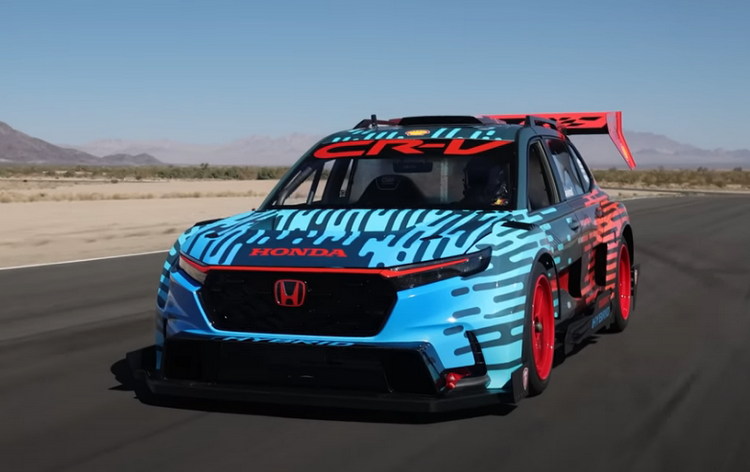 Honda CR-V Hybrid Racer - испытательный стенд IndyCar мощностью 800 л.с.