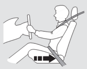 Регулировка положения передних сидений в Хонда Инсайт