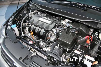 Расположение заправочных горловин и контрольных щупов Honda Insight