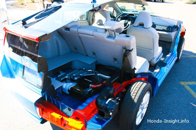 Хонда Инсайт в разрезе фото Honda Insight