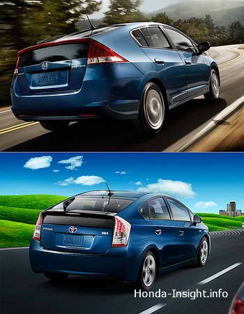 Honda Insight Toyota Prius разница