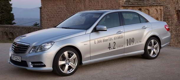 Интересный гибрид Mercedes-Benz E300 BlueTEC HYBRID