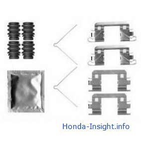Монтажный комлект дисковых тормозов Honda Insight