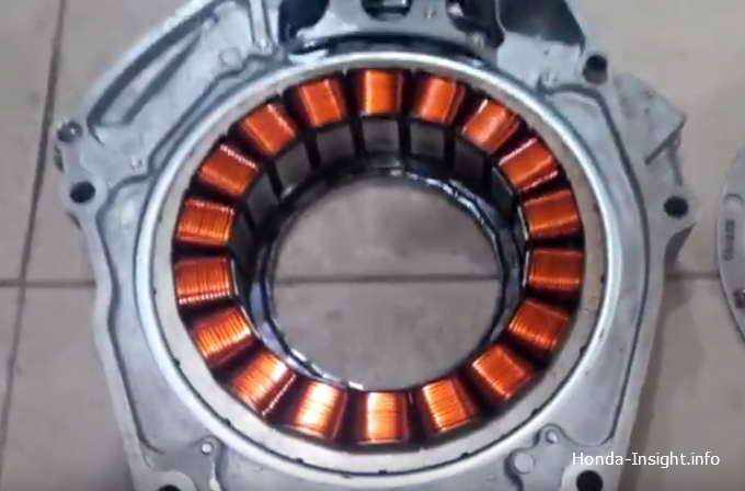 электрический двигатель Honda Insight электромотор Хонда Инсайт фото