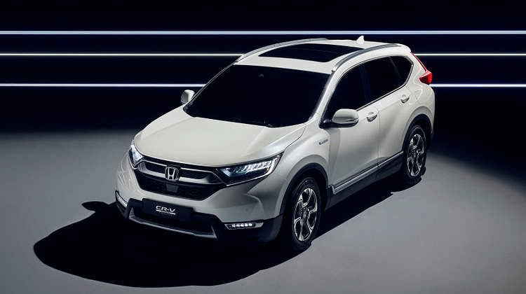 Прототип гибридного кроссовера CR-V будет представлен компанией Honda на автосалоне во Франкфурте