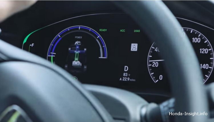 панель приборов Honda Insight 3
