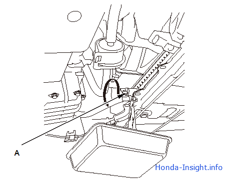 Замена охлаждающей жидкости в Honda Insight