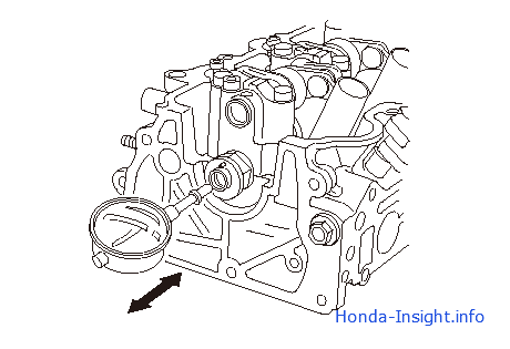Проверка распределительного вала Honda Insight