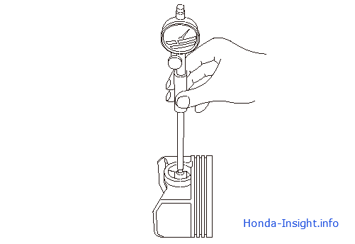 Замена поршня, поршневого пальца и шатуна в Honda Insight