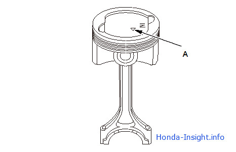 Установка поршня в Honda Insight